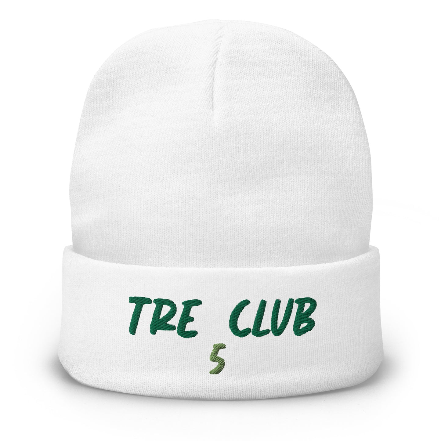 Tre Club 5 Embroidered Beanie