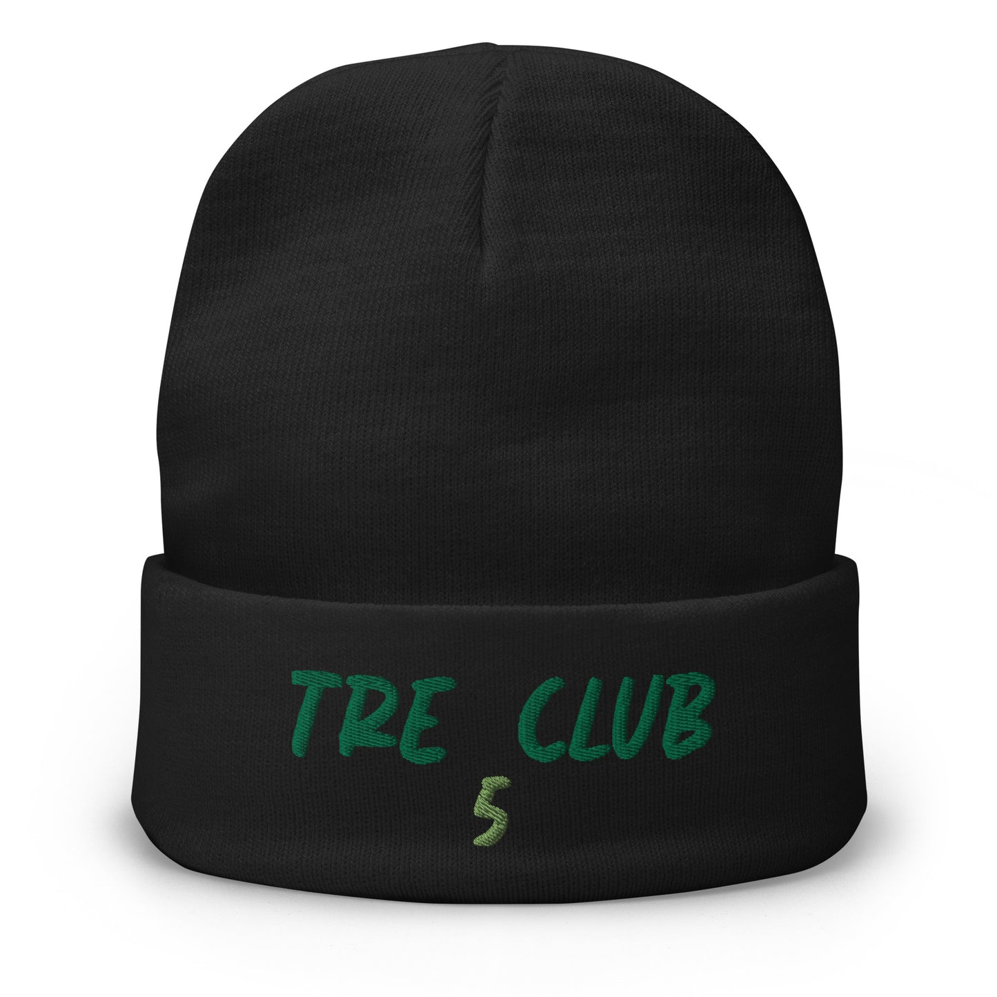 Tre Club 5 Embroidered Beanie