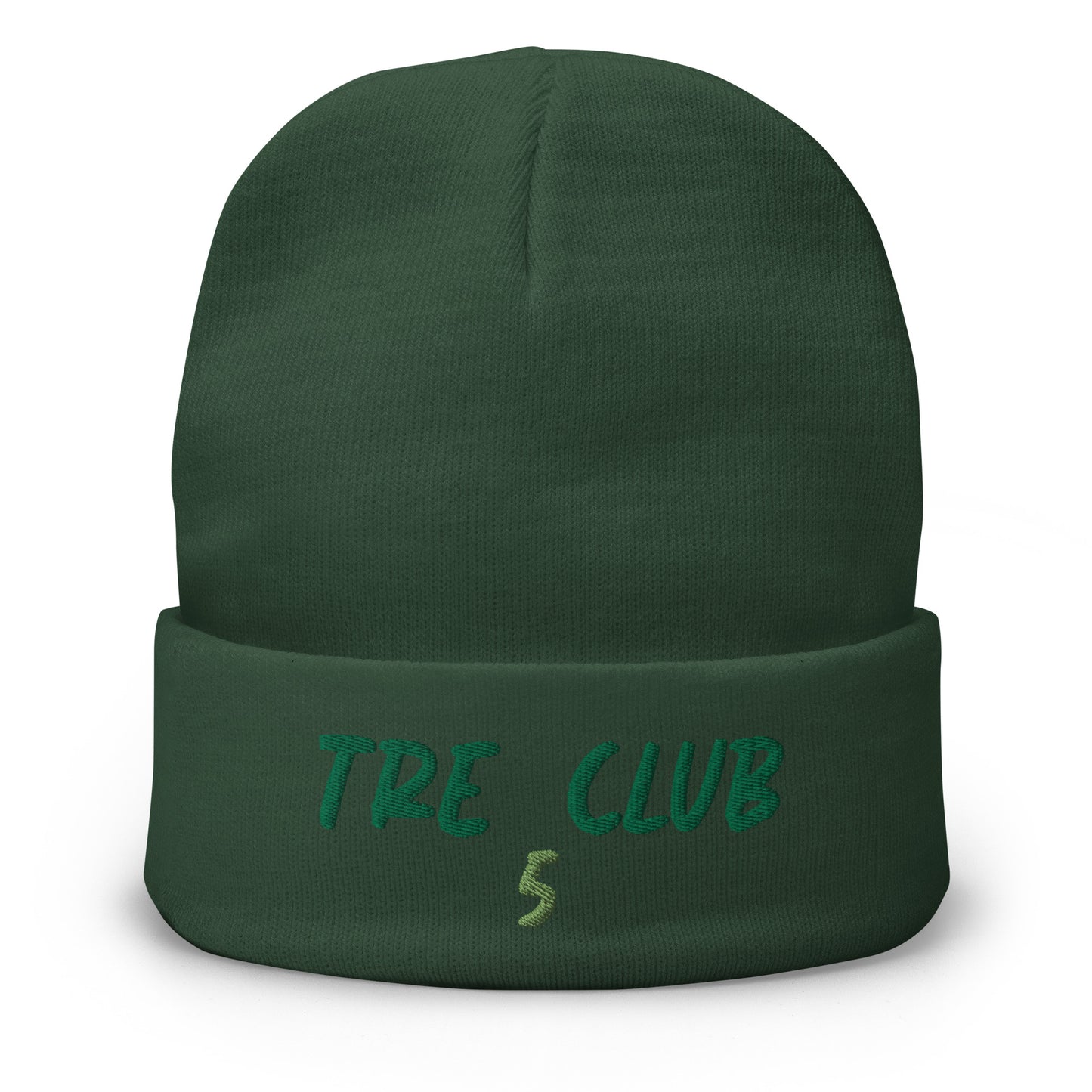 Tre Club 5 Embroidered Beanie