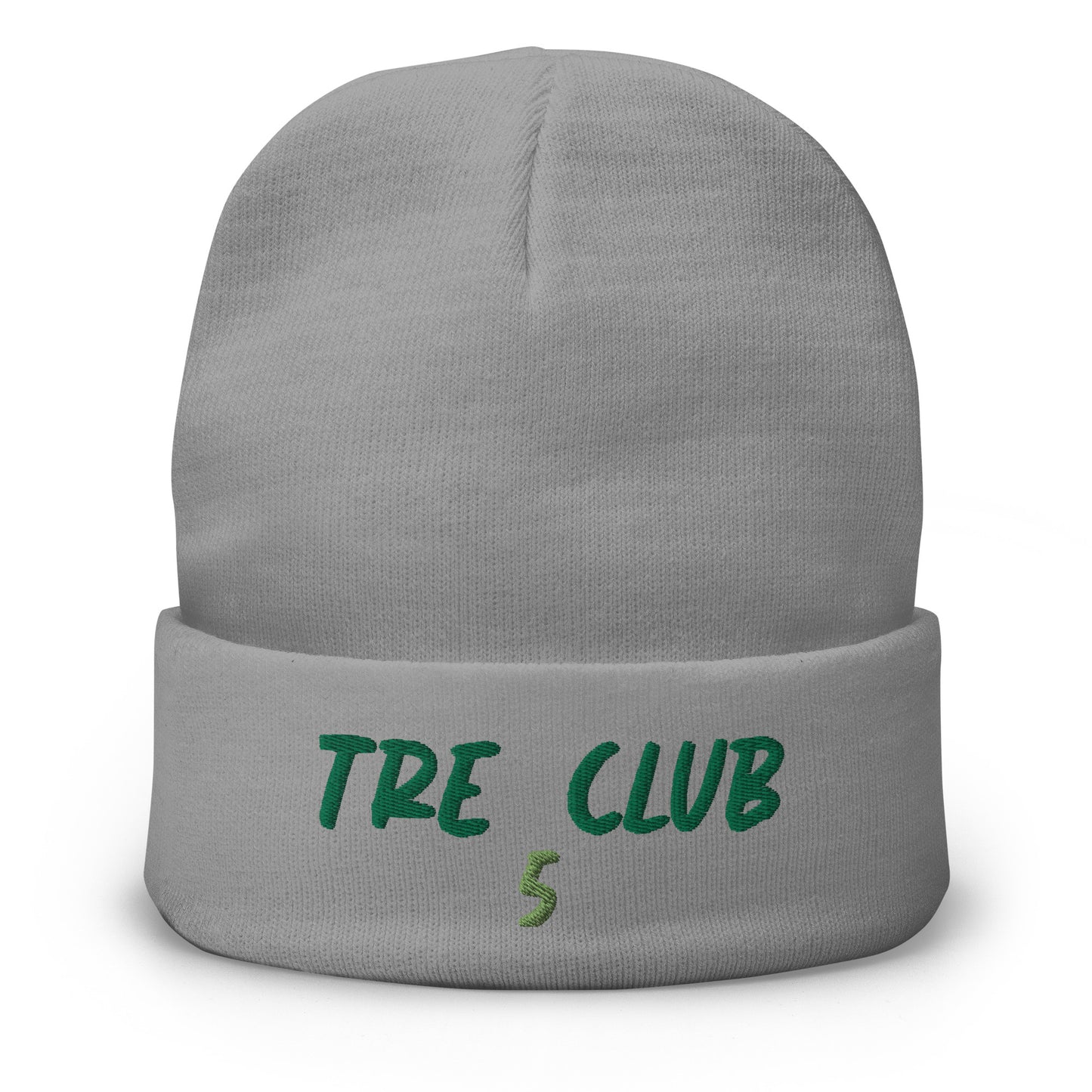Tre Club 5 Embroidered Beanie
